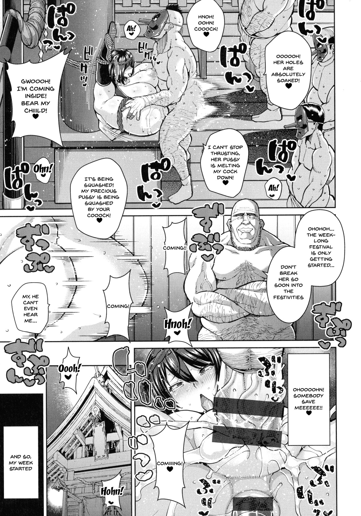 Hentai Manga Comic-Tanetsuki Village's Perverted Mating Festival-Read-17